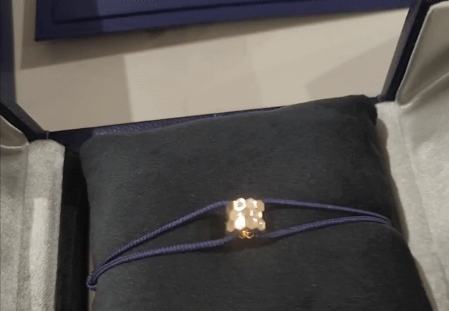 쇼메 비마이러브 끈 팔찌