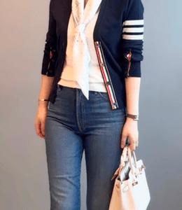 넷플릭스 은중과 상연 속 천상연(박지현 배우 님) 코디 정보｜에르메스 까레 & 켈리 백, 톰브라운 가디건