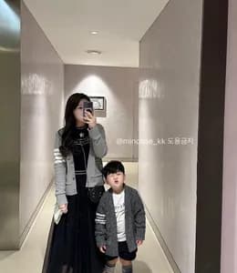 엄마와 아들의 시밀러 룩 코디 소개