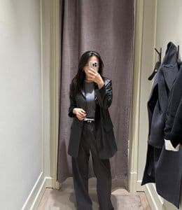 에르메스 벨트와 까르띠에 주얼리로 고급스러움 더한 봄옷 코디