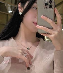 루이비통 주얼리, 컬러 블라썸 목걸이 & 귀걸이 실제 착용 후기