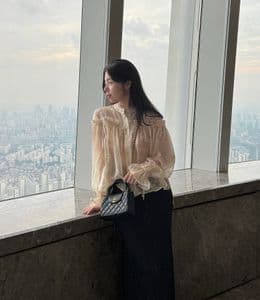 샤넬 켈리 백에 어울리는 옷은? 켈리 백과 함께한 주말 데이트룩 (with 코코크러쉬 반지)