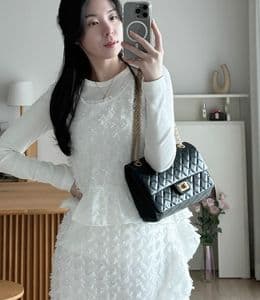 가을 OOTD｜샤넬 가브리엘 백팩 & 2.55백 코디 (feat. 반클리프, 불가리 주얼리)