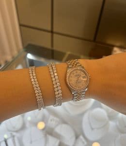 듀.포테리얼(Du.Foterial) 테니스팔찌 실착 후기｜14k 대비 60% 가격, 가성비 아이템