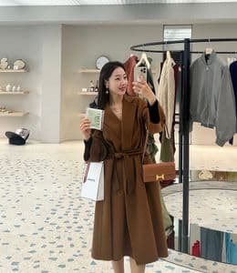 막스마라 루드밀라(구 라브로) 토바코 착용후기 (feat. 에르메스 콘스투고, 샤넬 슬링백)