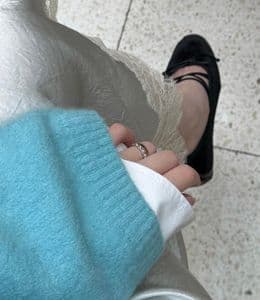 샤넬 25백 스몰 착용 후기｜코코 크러쉬 반지 레이어드 OOTD