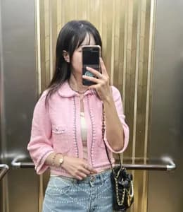 여름 오피스룩 필수템 | 샤넬 가디건 & 에르메스 까레 스타일링