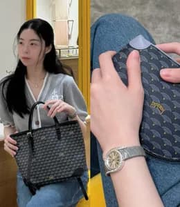 포레르빠쥬 데일리 배틀백 사이즈별 착용샷 및 롯데백화점 인천점 매장 방문 후기