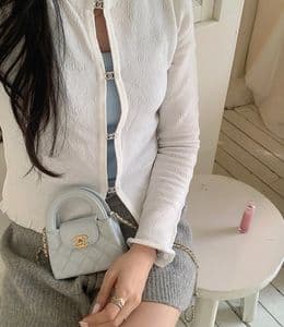 봄맞이, 샤넬 가디건으로 코디한 룩 모음