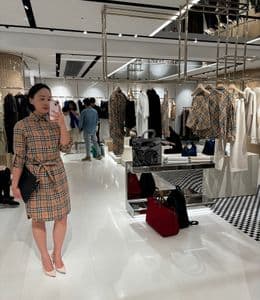 버버리 24 f/w 다니엘 리 신상 의류, 미리 입어봤어요