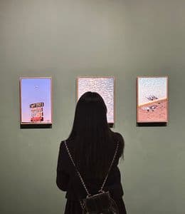 이경준 전시회, 디올 오블리크 미챠 코디 추천