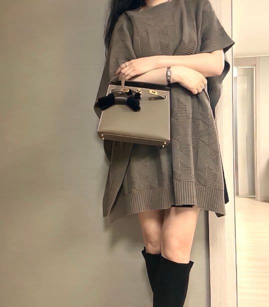 에르메스 판초 코디 룩\n가을·겨울 스타일링 (feat. 켈리 백)