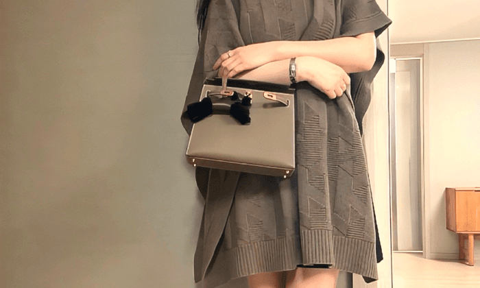 에르메스 판초 코디 룩｜가을·겨울 스타일링 (feat. 켈리 백)