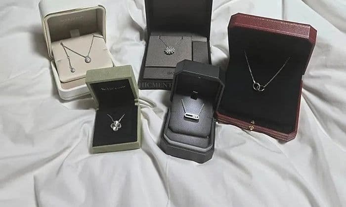 반클리프, 샤넬, 부쉐론, 다미아니 등 목걸이 8종 비교