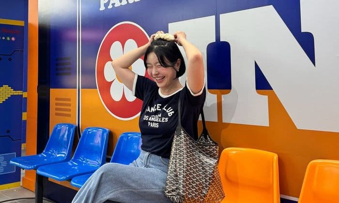 고야드 보헴 호보백 리뷰｜코디 & 수납력 리뷰와 착용샷