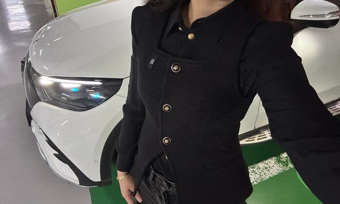 겨울 트위드 베스트 추천｜올드머니룩의 정석, 엣드맹 트위드 베스트 코디 리뷰