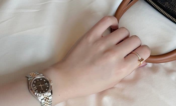 롤렉스 데이저스트 콤비 코디｜ 셀린느 틴 오노린 백과 겨울 데일리룩 모음