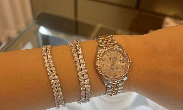 듀.포테리얼(Du.Foterial) 테니스팔찌 실착 후기｜14k 대비 60% 가격, 가성비 아이템