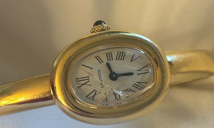 까르띠에 베누아 A/S 후기｜사파이어 글라스 파손