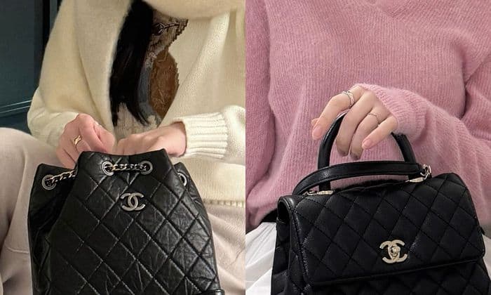 샤넬 가브리엘 백팩·코코 핸들 코디｜샤넬 코코 크러쉬 & 롤렉스 데이저스트