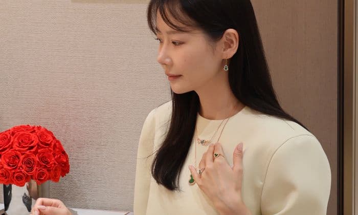 키린 울루 컬렉션 주얼리 신세계 강남점 매장 방문 및 착용샷 후기
