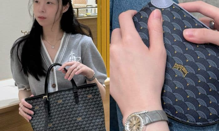 포레르빠쥬 데일리 배틀백 사이즈별 착용샷 및 롯데백화점 인천점 매장 방문 후기