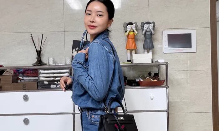 에르메스 켈리 25사이즈 앱송 블은 수령 후기