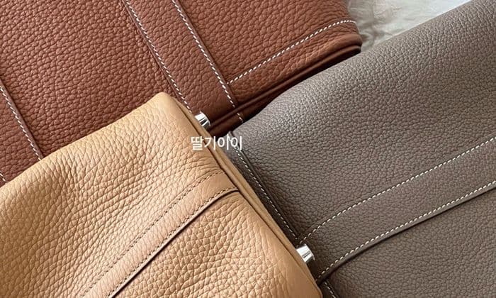 에르메스 가든파티, 피코탄 골드, 에토프, 비스킷 컬러 비교/착샷