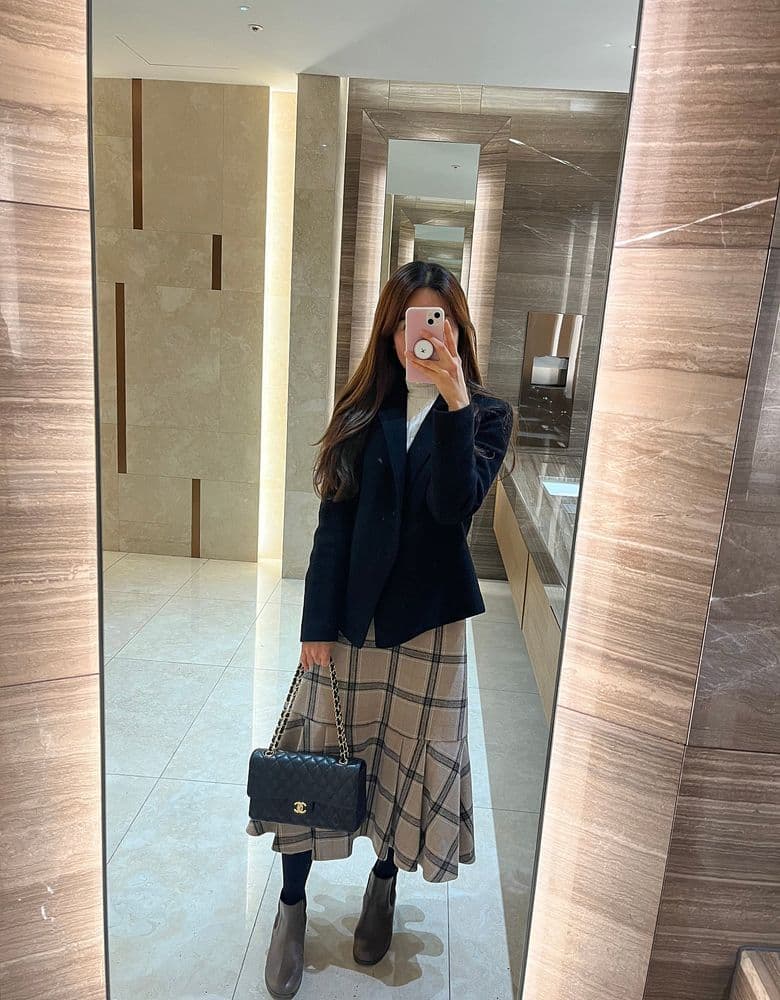 샤넬 클래식 미듐