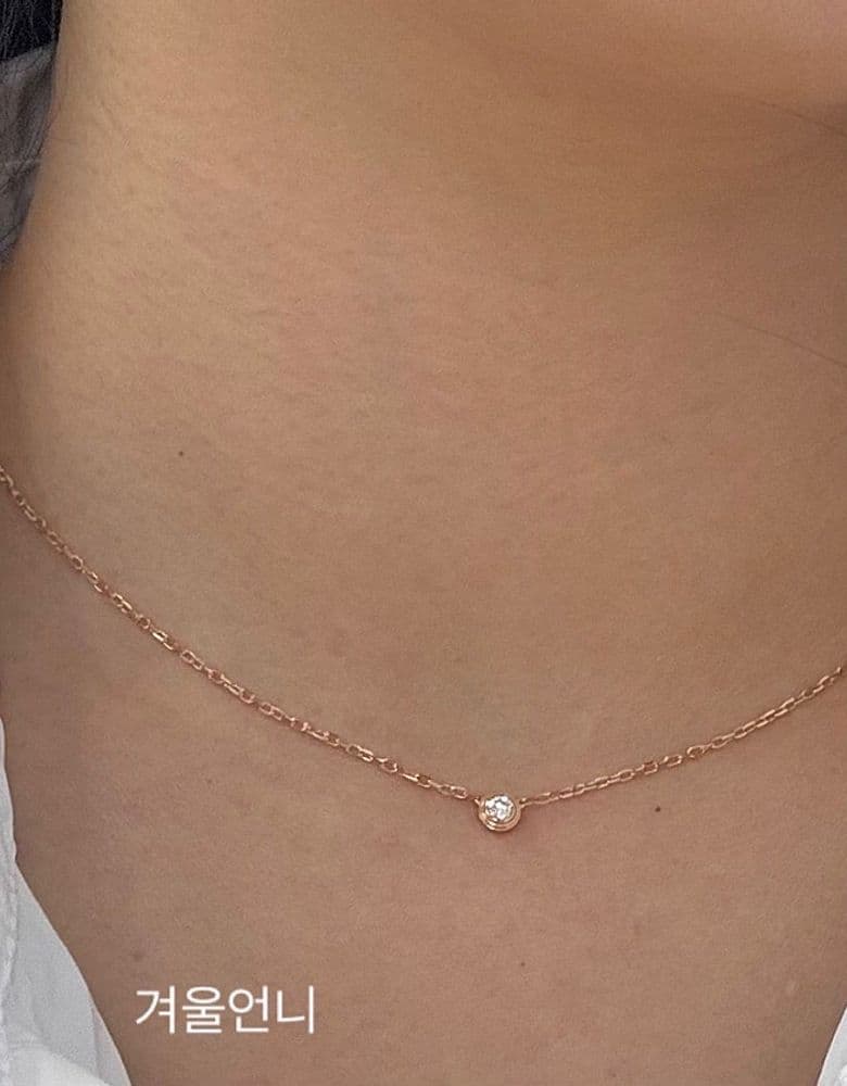 I bought a Cartier d'Amour necklace as my first necklace.