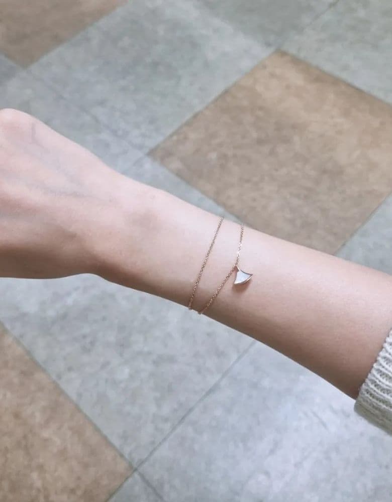 불가리 디바스드림 미니 체인 팔찌~