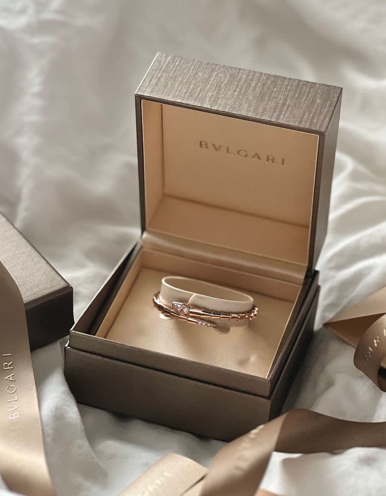 불가리 세르펜티 데미파베 브레이슬릿 언박싱했어요🎁🐍✨