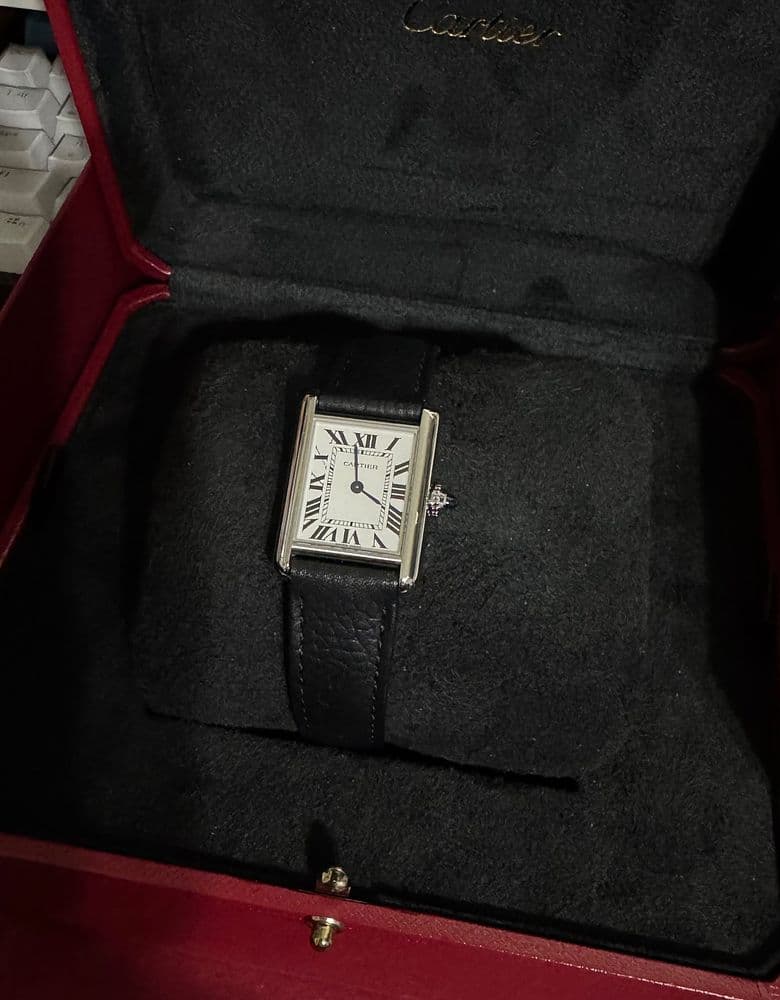 Cartier Tank Must Small: Review and photos of me wearing it 💜