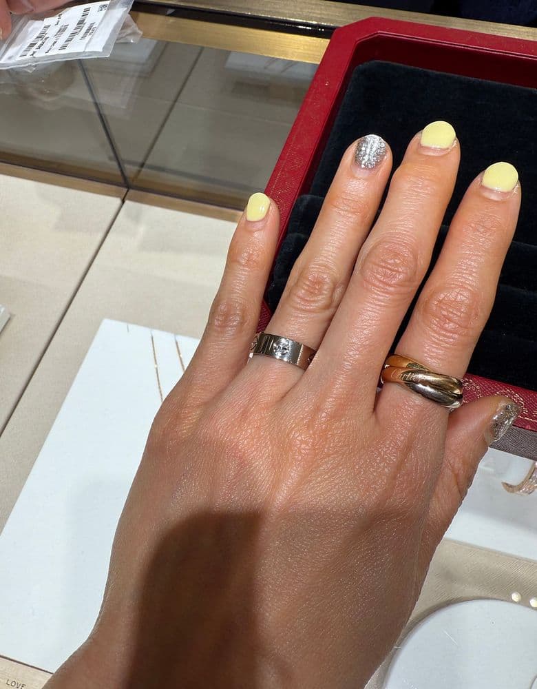 Cartier Love Ring, classic white gold