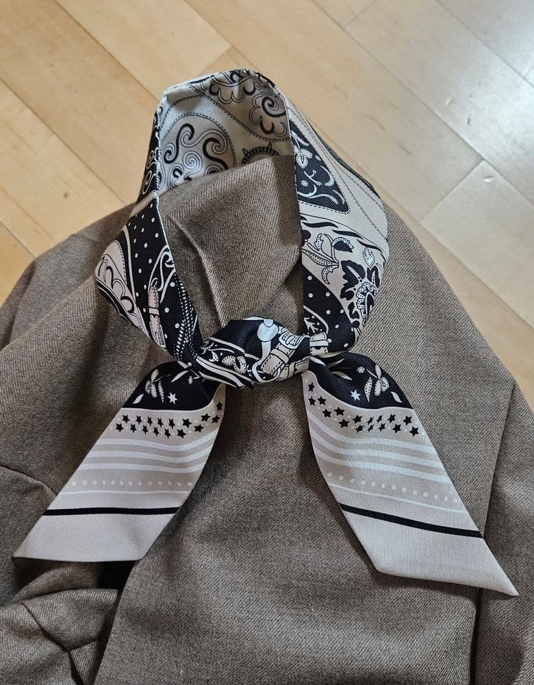 Hermès Amazon Bandana Twilly, set of 2