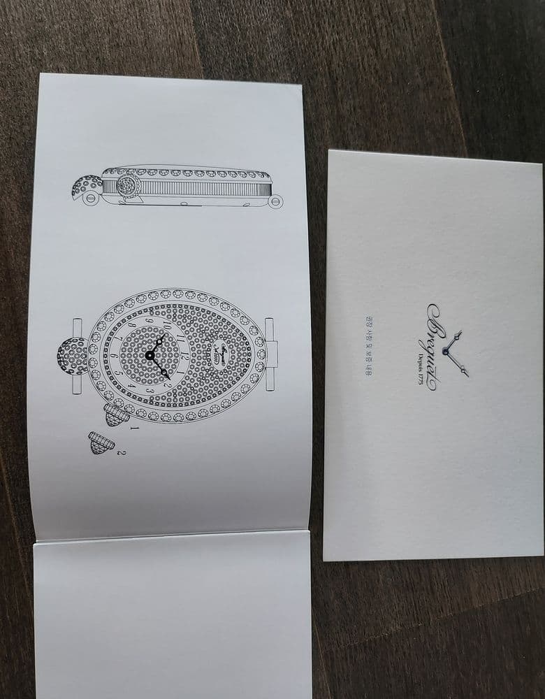 Breguet watch for our 30th wedding anniversary.