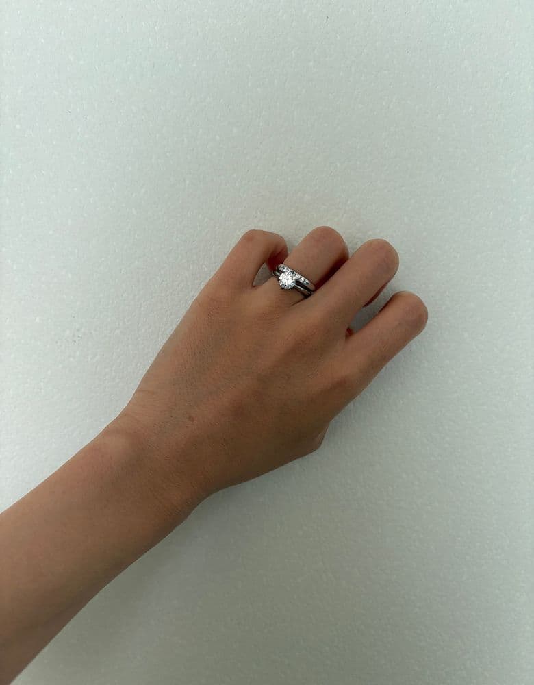 Tiffany 0.5 carat diamond ring