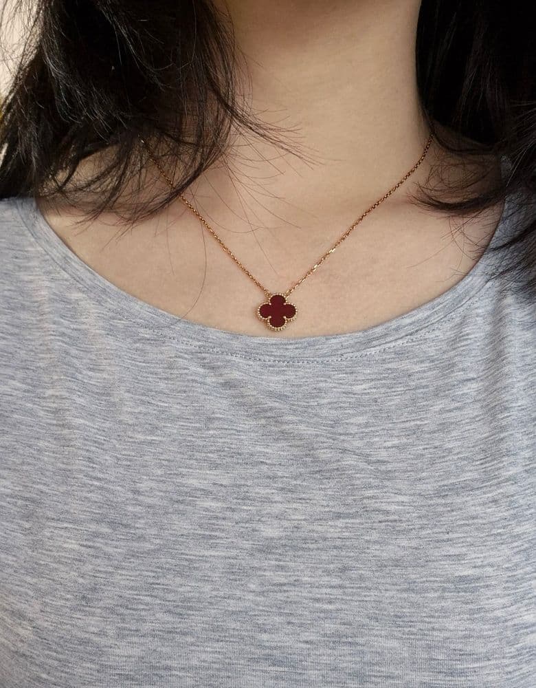 Carnelian vintage necklace