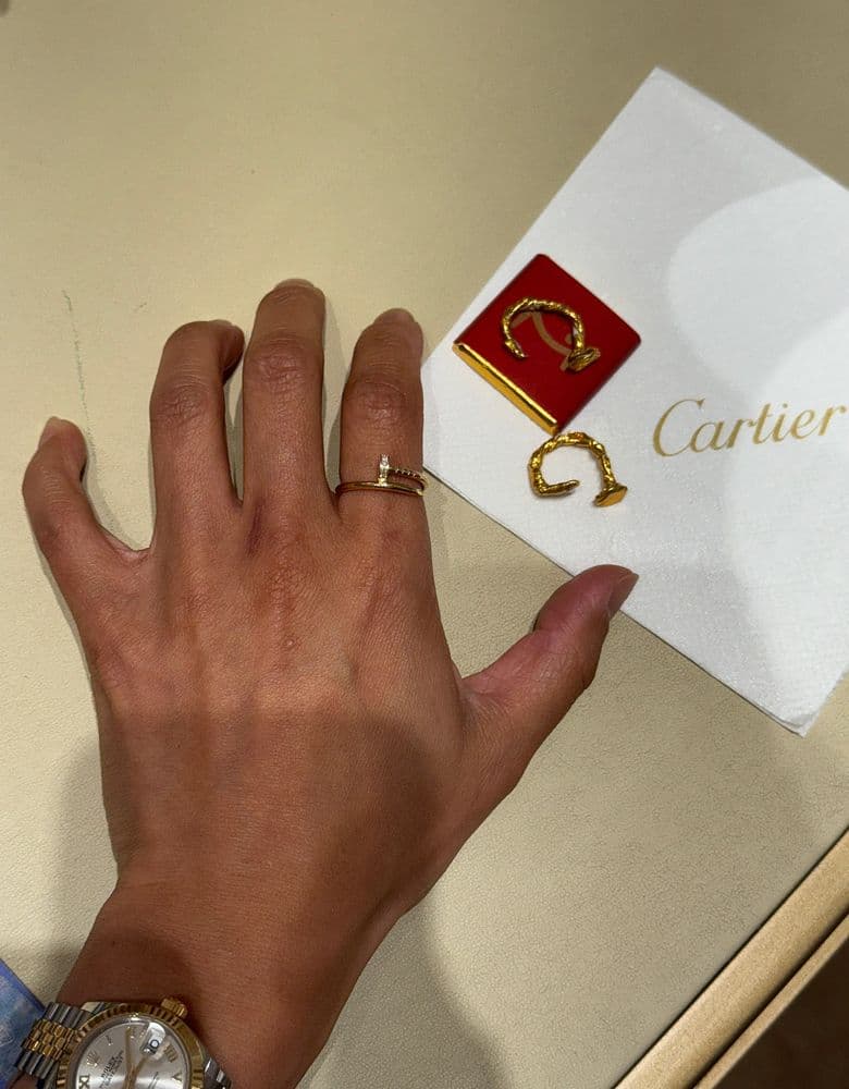 I just got the Love earrings! 😉