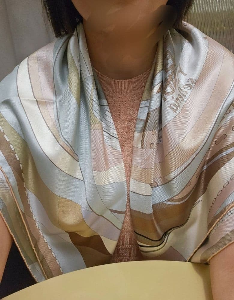 My first ever Fendi silk scarf after all these years! (feat. Classic Medium Chanel)