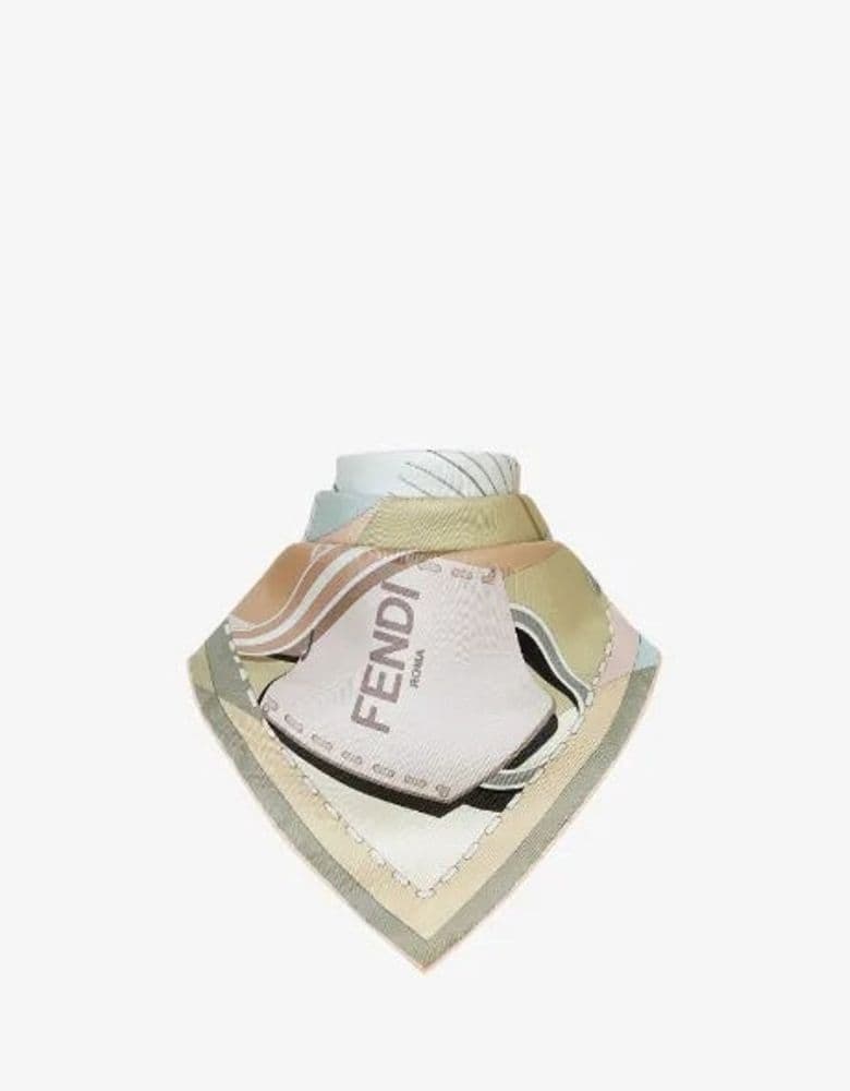 My first ever Fendi silk scarf after all these years! (feat. Classic Medium Chanel)