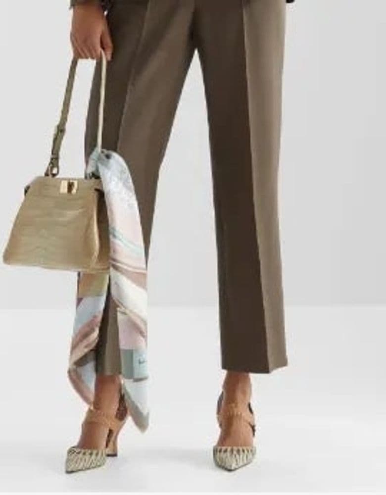 My first ever Fendi silk scarf after all these years! (feat. Classic Medium Chanel)