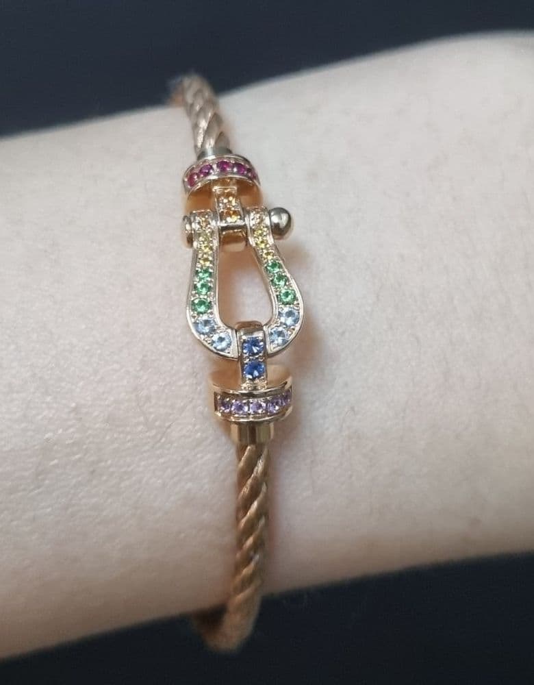 Fred Color Stone Bracelet💛