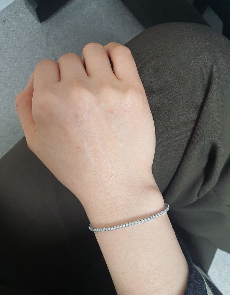 Damiani tennis bracelet