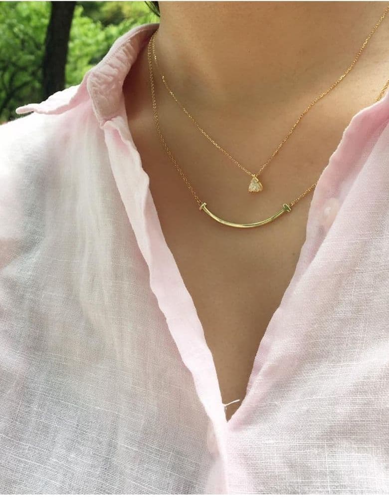 Tiffany T Smile Necklace