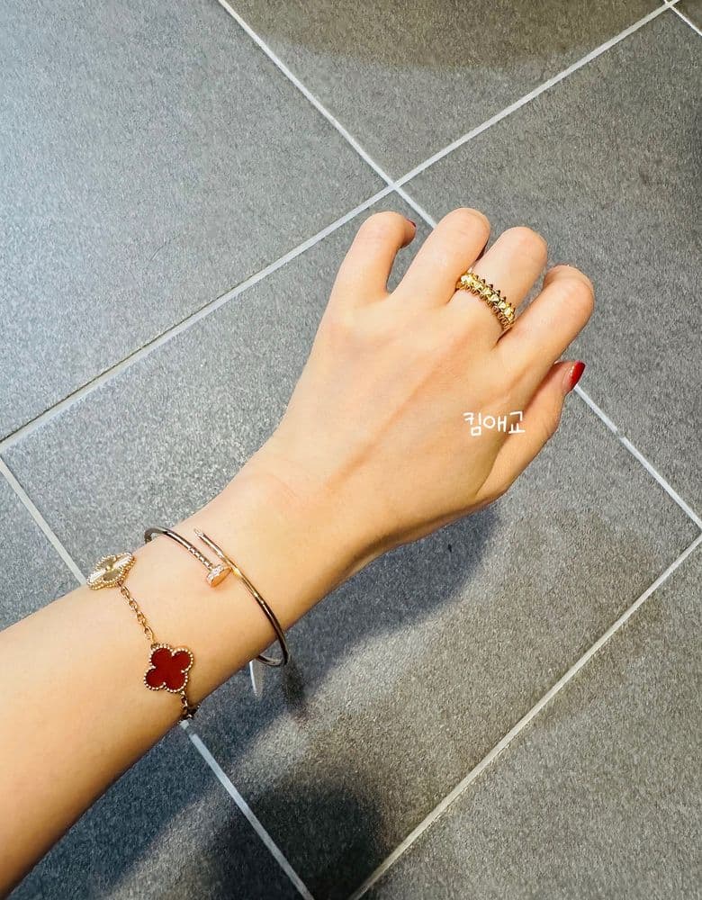 인상전 구매한 까르띠에 앵끌루 sm 다이아 왔어요!!❤️❤️❤️