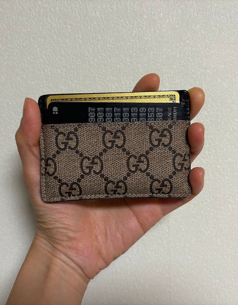 Gucci card wallet
