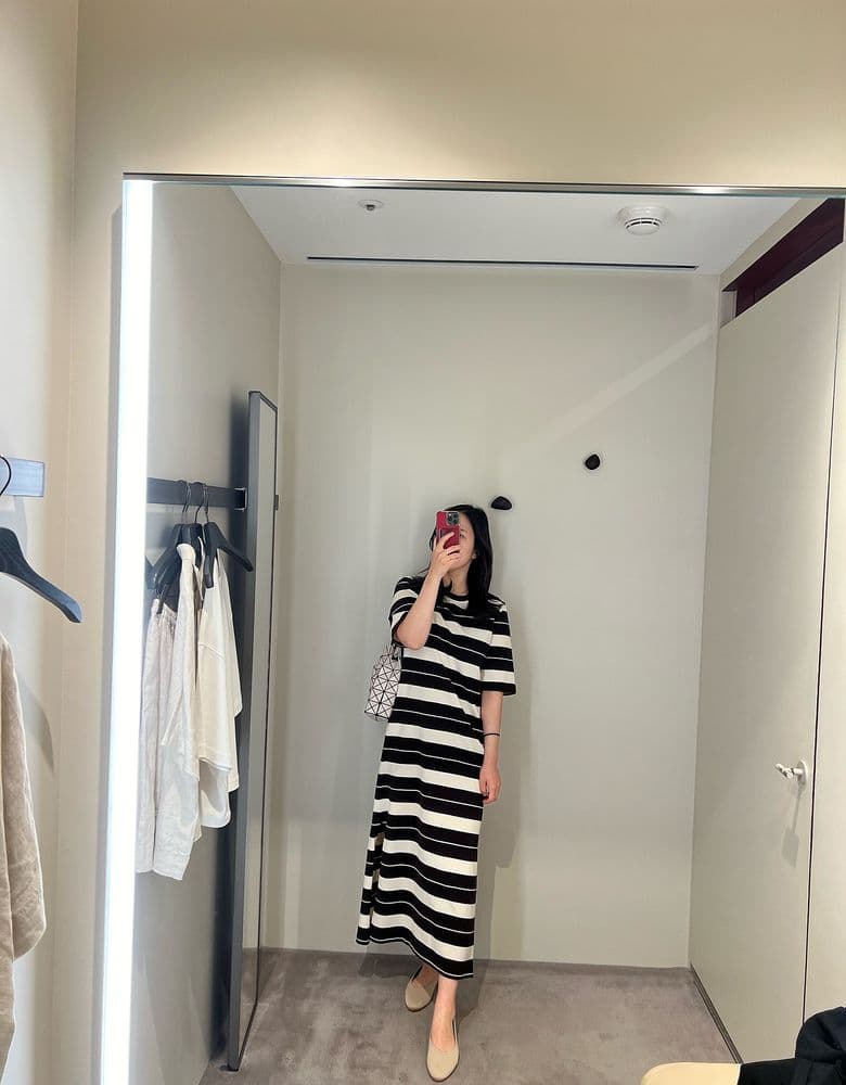 플리츠룩, 베이지룩, 비바이아 플랫 착샷, 친한 언니 빈다 목걸이 겟💫 +세르펜티와 비교 등 일상…🦥