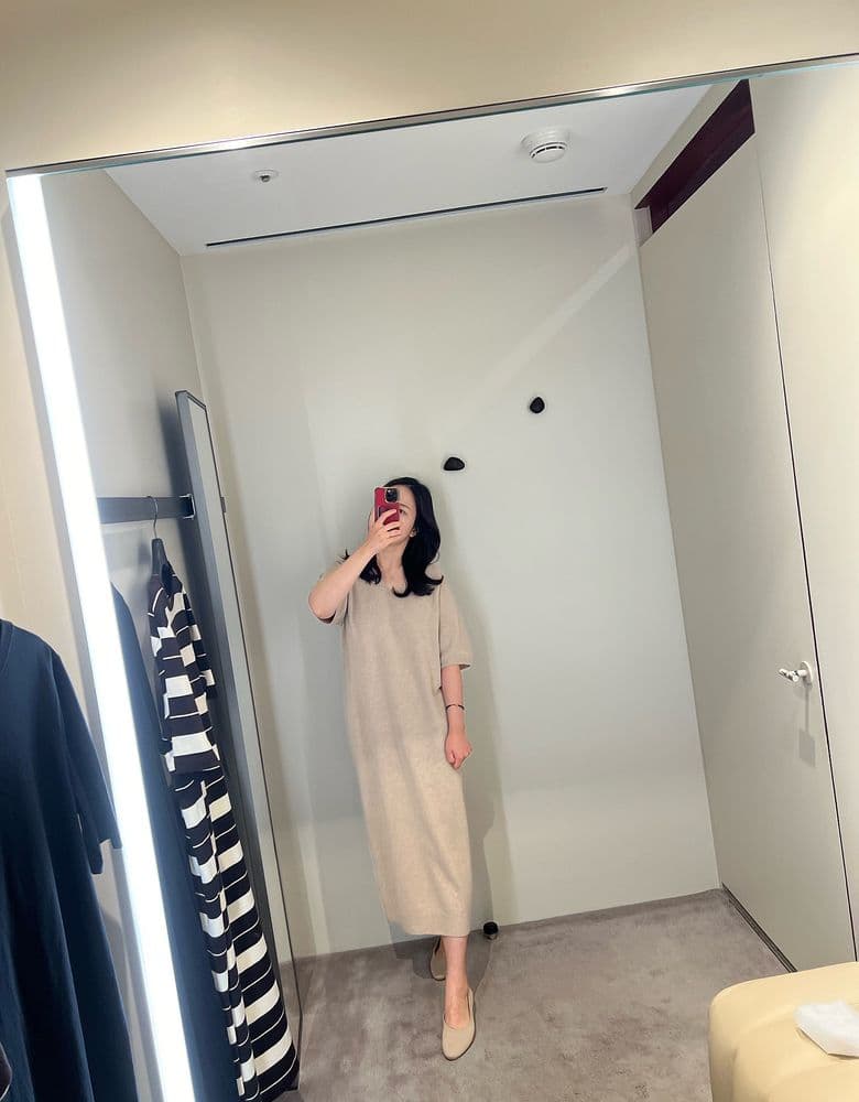 플리츠룩, 베이지룩, 비바이아 플랫 착샷, 친한 언니 빈다 목걸이 겟💫 +세르펜티와 비교 등 일상…🦥