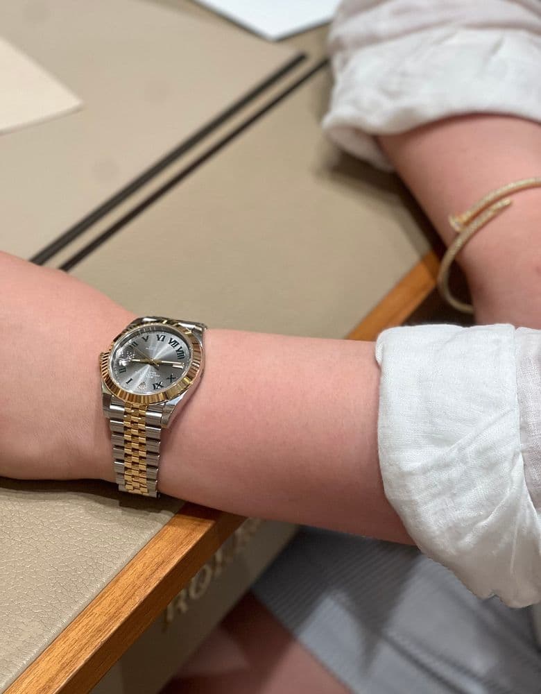 Rolex Datejust Two-Tone Wimbledon 41mm